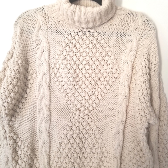 Silk Club 100% Silk Textured Sweater Size L - Picture 4 of 11